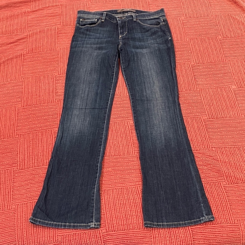 W31L30 flared Dark Blue Women's Jeans - Joe’s provocateur petite fit